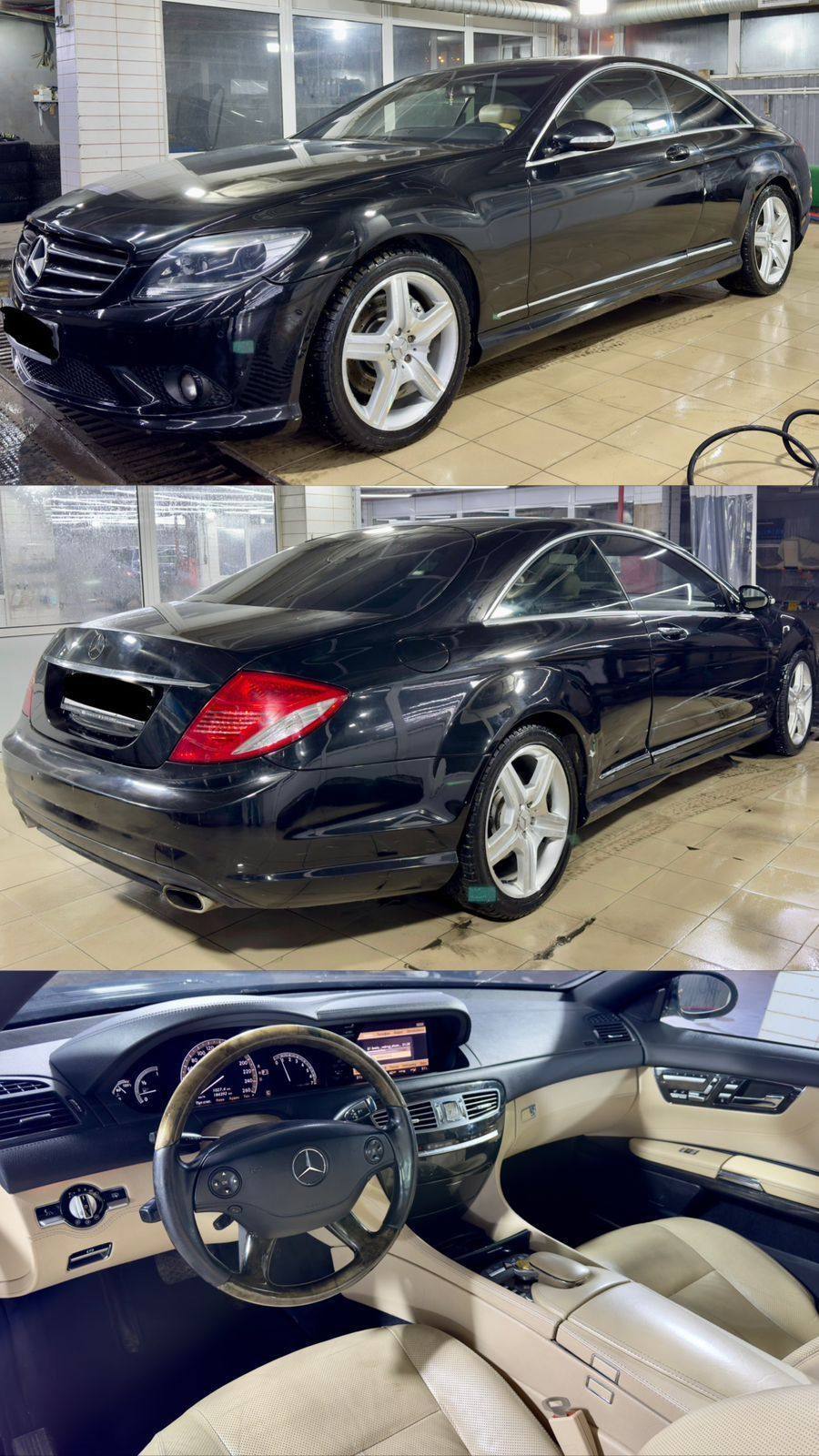 Купить Mercedes-Benz CL-Класс III (C216) купе-хардтоп, 2006 года, цвет:  Черный, за 850000 руб. в Санкт-Петербурге